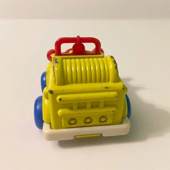 Vintage Disney Mickey Mouse Arco Yellow Car Collectible 2.5 Inch Size  Toy - Picture 4 of 9